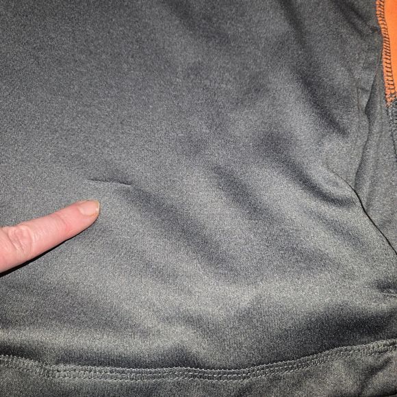 Champion 1/4 Zip OSU Oklahoma State Cowboys Gray Pullover Size Medium M - Picture 5 of 11